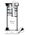 AQUA PRIME TOWER OSHIAGEの間取り画像