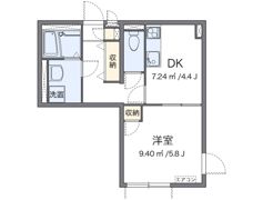 クレイノルーチェの間取り画像