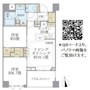 Brillia目黒大橋の間取り画像