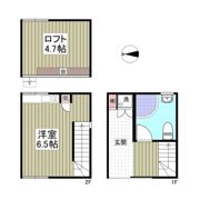 バイカーズアパートメントの間取り画像