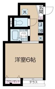 キャスル永福町の間取り画像