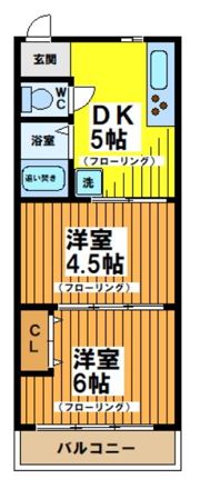 シルバーハイムの間取り画像