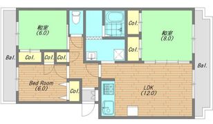 KEレジデンス 403号室の間取り画像