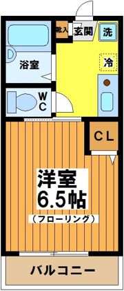 メゾンハーベストの間取り画像