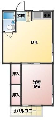 セナンハイツの間取り画像