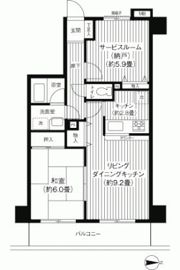 メトロハイツ西落合の間取り画像