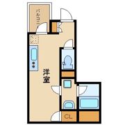 エスコートノヴェル白金高輪の間取り画像
