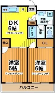 ドミールウメダの間取り画像