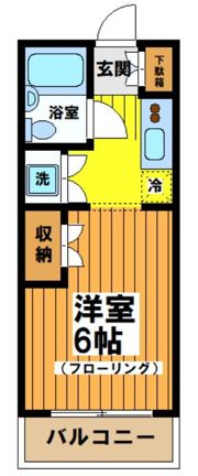クレール和泉の間取り画像