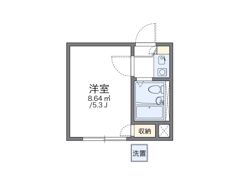 レオパレス落合の間取り画像