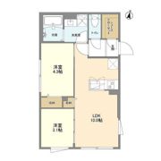 ウェルスクエア方南町Ⅱの間取り画像