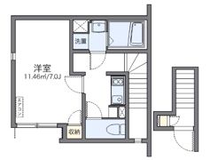 レオネクストトリクレイオ池上の間取り画像