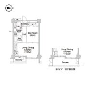 コンフォリア市谷薬王寺の間取り画像