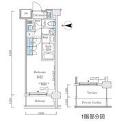 ウエリスアーバン中野坂上の間取り画像