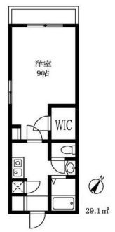アーツタチバナの間取り画像
