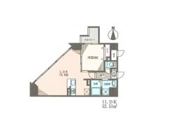 レシオイシワラの間取り画像