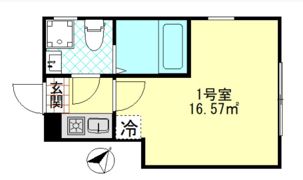 パティオ練馬田柄の間取り画像