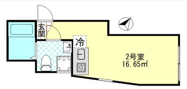 パティオ練馬田柄の間取り画像