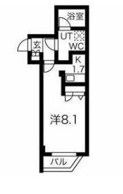 スパシエソリデ目黒の間取り画像