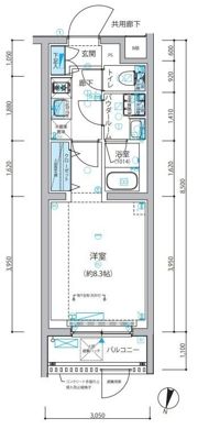 ARCOBALENO SUGINAMIHONANCHOの間取り画像