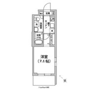 フェリオ鵜の木の間取り画像