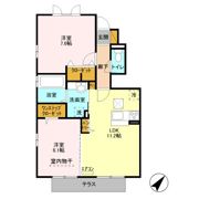 ディアコートKの間取り画像