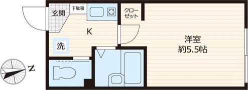 Sincrease柴又の間取り画像