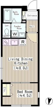 TOKYO FLATの間取り画像