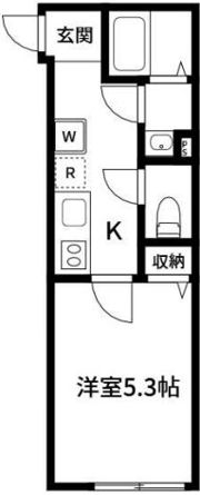 RiverResidence用賀の間取り画像