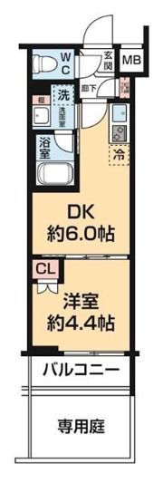 ハーモニーレジデンス中野NORTH ARAIの間取り画像