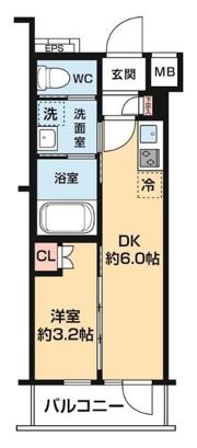 ハーモニーレジデンス中野NORTH ARAIの間取り画像