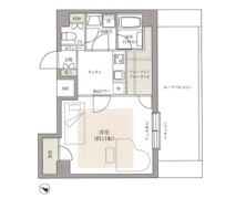 オーパスウーノ三軒茶屋の間取り画像
