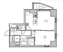 S－RESIDENCE浅草Fioreの間取り画像