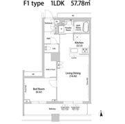 品川ハート ビュータワーの間取り画像