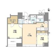 LaSante麻布十番の間取り画像