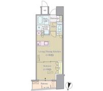リンデンコート市ヶ谷の間取り画像