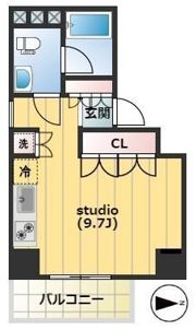 イースト秋葉原の間取り画像