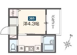 MELDIA西馬込の間取り画像