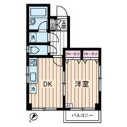 ジュンヴェール山本の間取り画像
