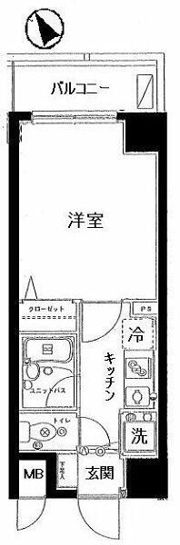 エスコート西荻窪の間取り画像
