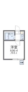 レオパレス蒲田第8の間取り画像