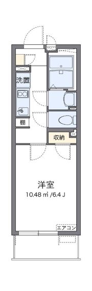 クレイノフィオーレ八幡の間取り画像