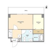 アルファコート青砥4の間取り画像
