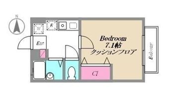 みどりフラットA・B棟の間取り画像