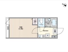 アーバングレイス五反野Ⅰの間取り画像