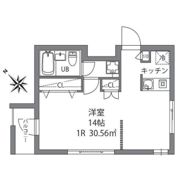 プラティーク門前仲町の間取り画像