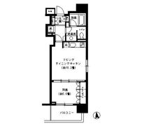 KDXレジデンス芝公園の間取り画像