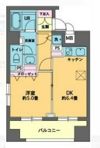 カスタリア新富町の間取り画像
