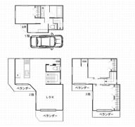 練馬区豊玉南3丁目戸建ての間取り画像