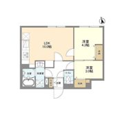 ウェルスクエア新宿戸山の間取り画像